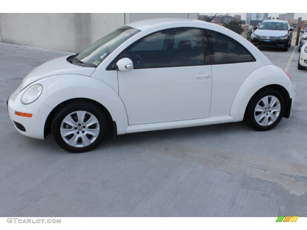 2009 New Beetle 2.5 Coupe - Candy White / Black photo #5