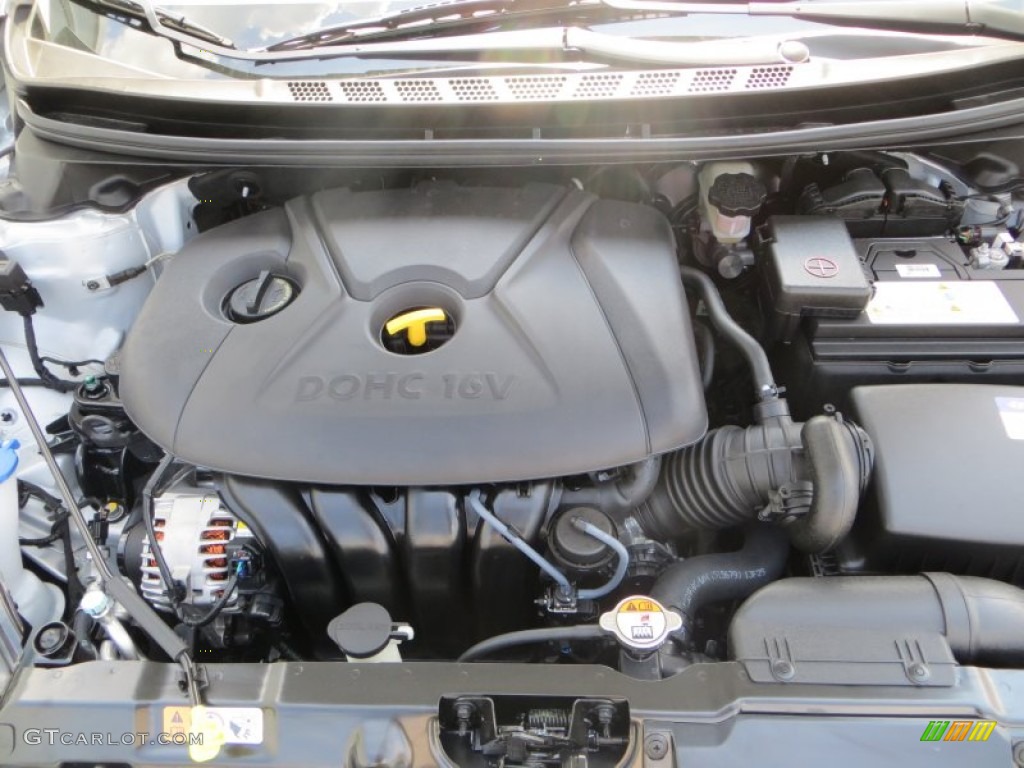 2013 Elantra Limited - Shimmering Air Silver / Gray photo #51