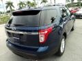 2012 Dark Pearl Blue Metallic Ford Explorer XLT  photo #6