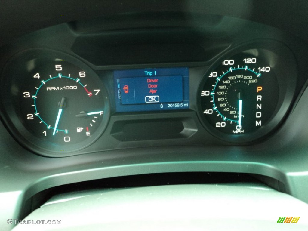 2012 Explorer XLT - Dark Pearl Blue Metallic / Charcoal Black photo #35