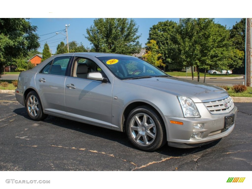 Light Platinum 2007 Cadillac STS V6 Exterior Photo #85100165