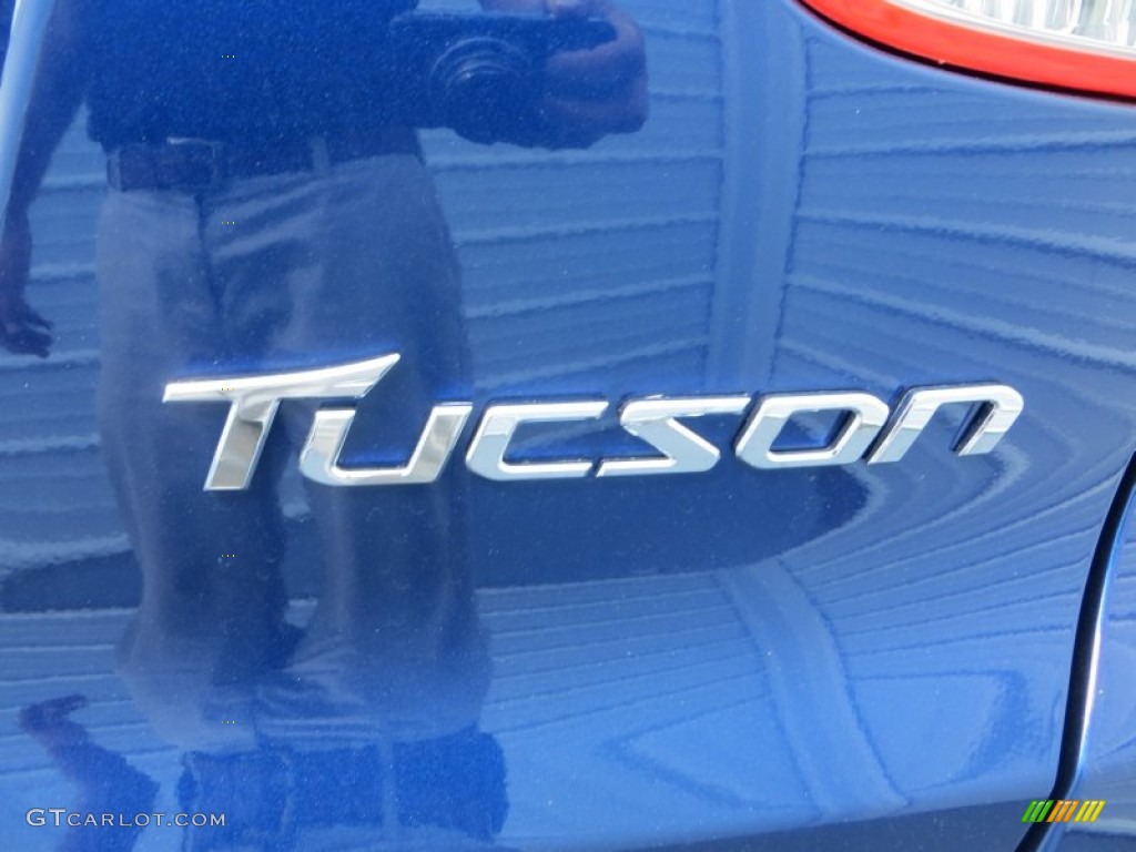 2013 Tucson GL - Iris Blue / Taupe photo #14