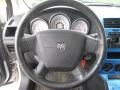 2008 Dodge Caliber Dark Slate Gray/Blue Interior Steering Wheel Photo