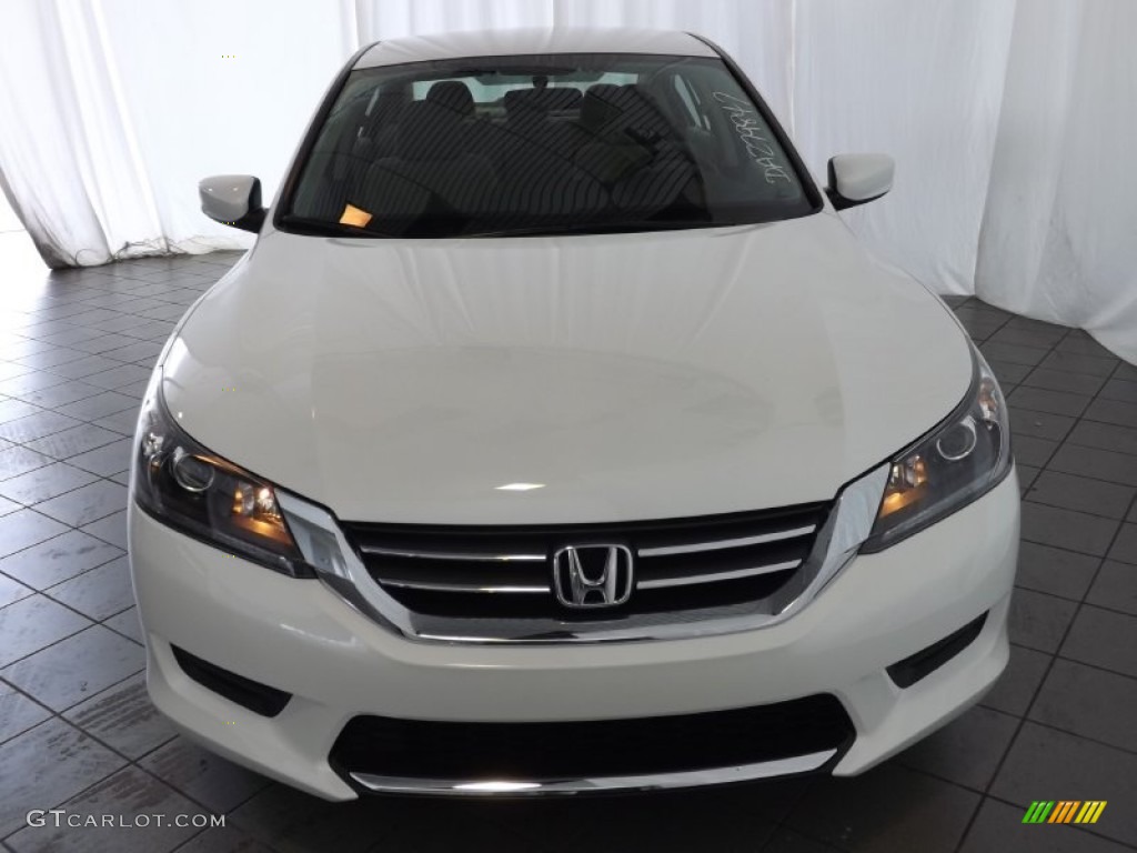 2013 Accord LX Sedan - White Orchid Pearl / Ivory photo #2