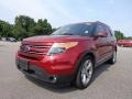 2013 Ruby Red Metallic Ford Explorer Limited  photo #1