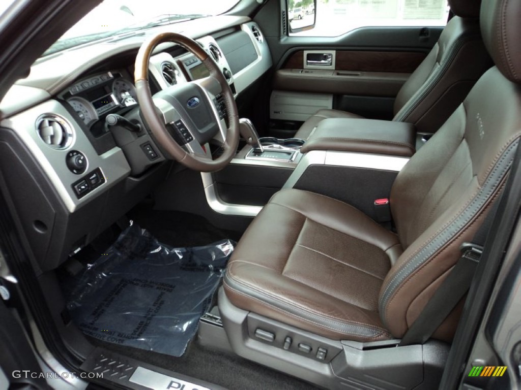 2010 Ford F150 Platinum SuperCrew Front Seat Photo #85101566