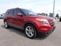 2013 Ruby Red Metallic Ford Explorer Limited  photo #13