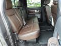 Sienna Brown Leather/Black Rear Seat Photo for 2010 Ford F150 #85101695