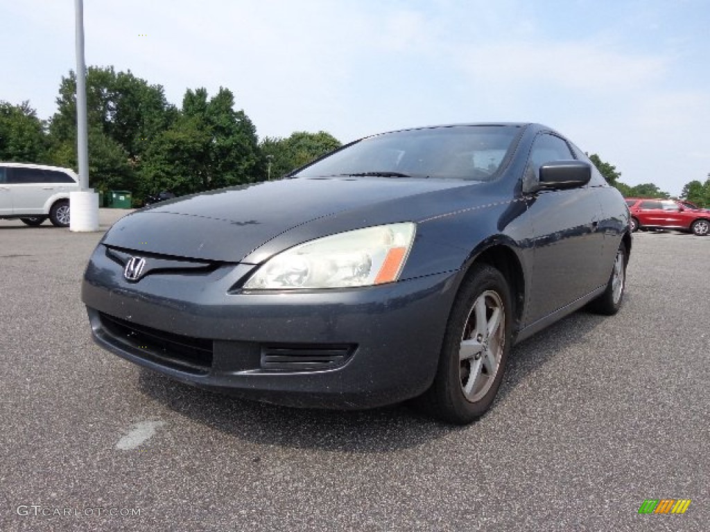 2004 Accord EX Coupe - Graphite Pearl / Black photo #1