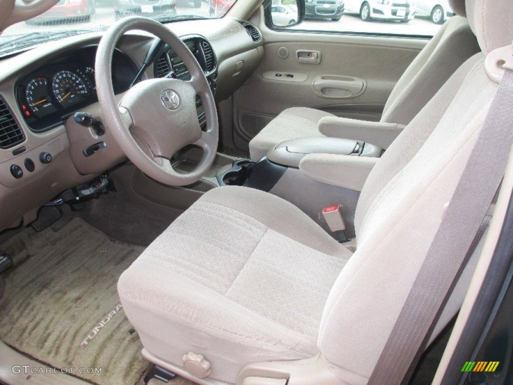 Oak Interior 2003 Toyota Tundra SR5 Access Cab 4x4 Photo #85102202