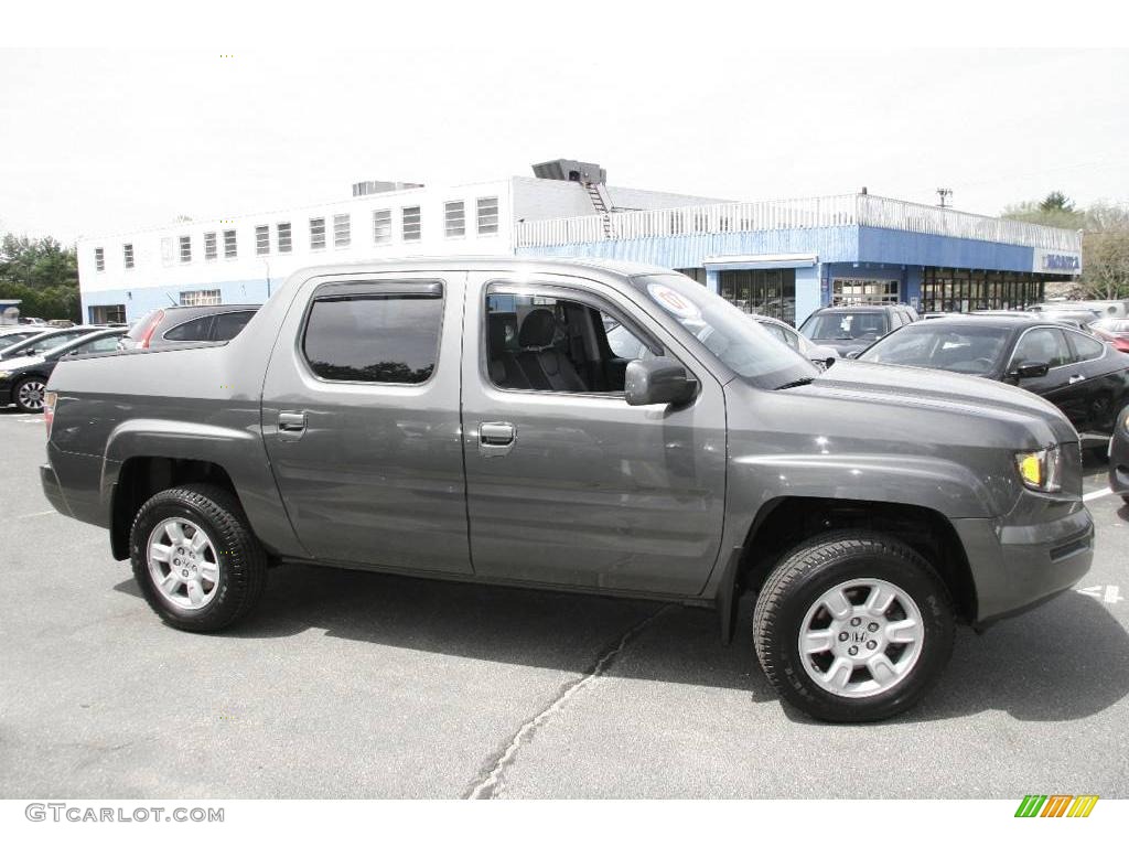 2007 Ridgeline RTL - Nimbus Grey Metallic / Gray photo #4