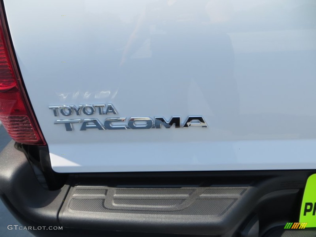 2013 Tacoma V6 TSS Prerunner Double Cab - Super White / Graphite photo #6