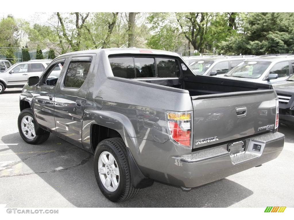 2007 Ridgeline RTL - Nimbus Grey Metallic / Gray photo #7