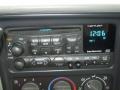 2001 Chevrolet Tahoe Graphite/Medium Gray Interior Audio System Photo