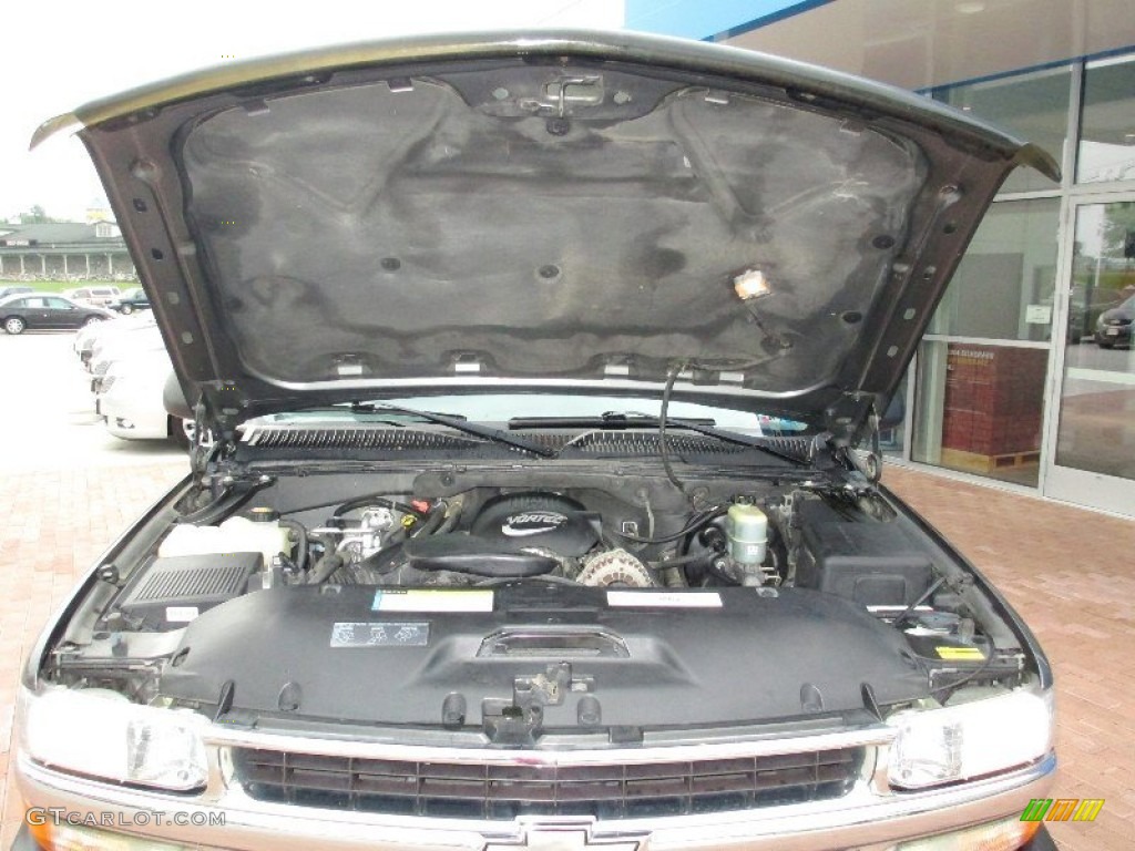 2001 Tahoe LS 4x4 - Medium Charcoal Gray Metallic / Graphite/Medium Gray photo #16