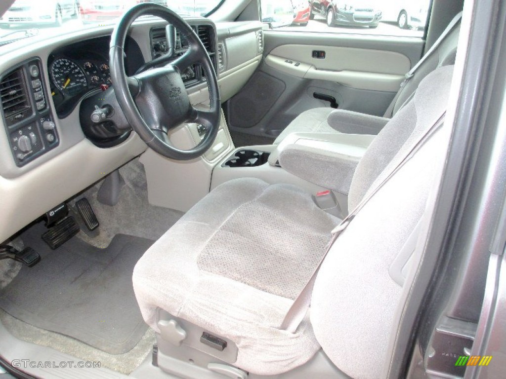 Graphite/Medium Gray Interior 2001 Chevrolet Tahoe LS 4x4 Photo #85102862