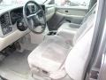 2001 Chevrolet Tahoe Graphite/Medium Gray Interior Prime Interior Photo