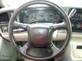 2001 Chevrolet Tahoe Graphite/Medium Gray Interior Steering Wheel Photo
