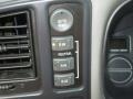 2001 Chevrolet Tahoe Graphite/Medium Gray Interior Controls Photo