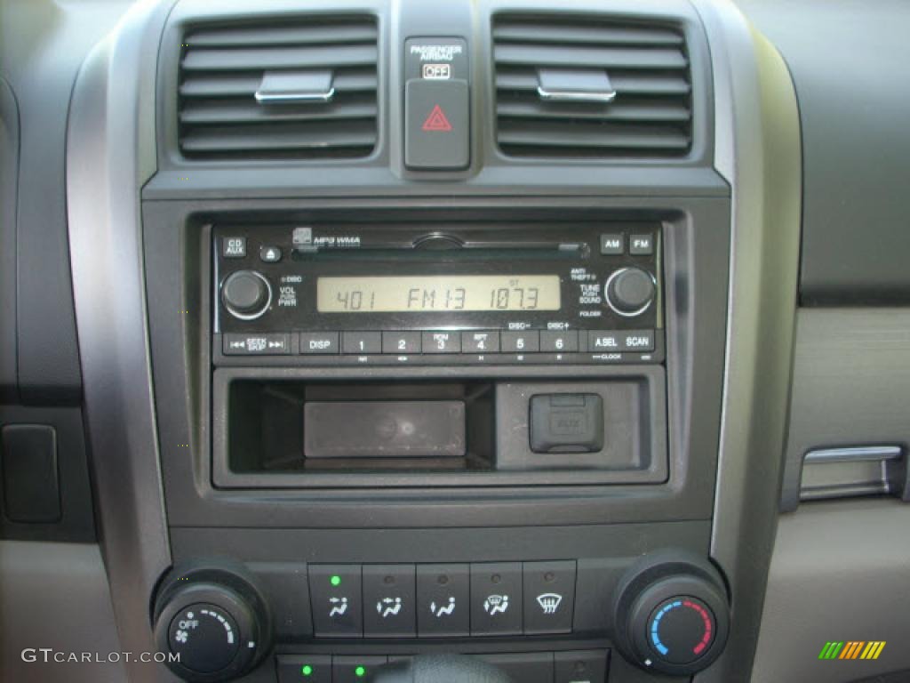2008 CR-V LX 4WD - Taffeta White / Gray photo #13