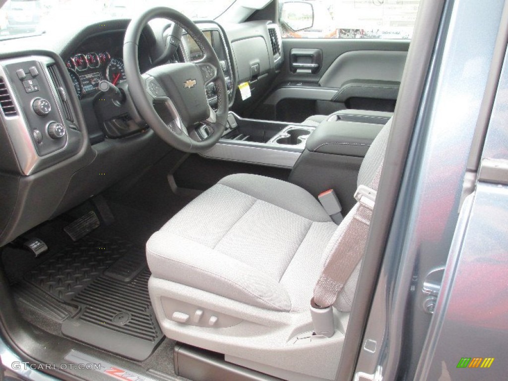 2014 Silverado 1500 LTZ Z71 Double Cab 4x4 - Blue Granite Metallic / Jet Black/Dark Ash photo #18