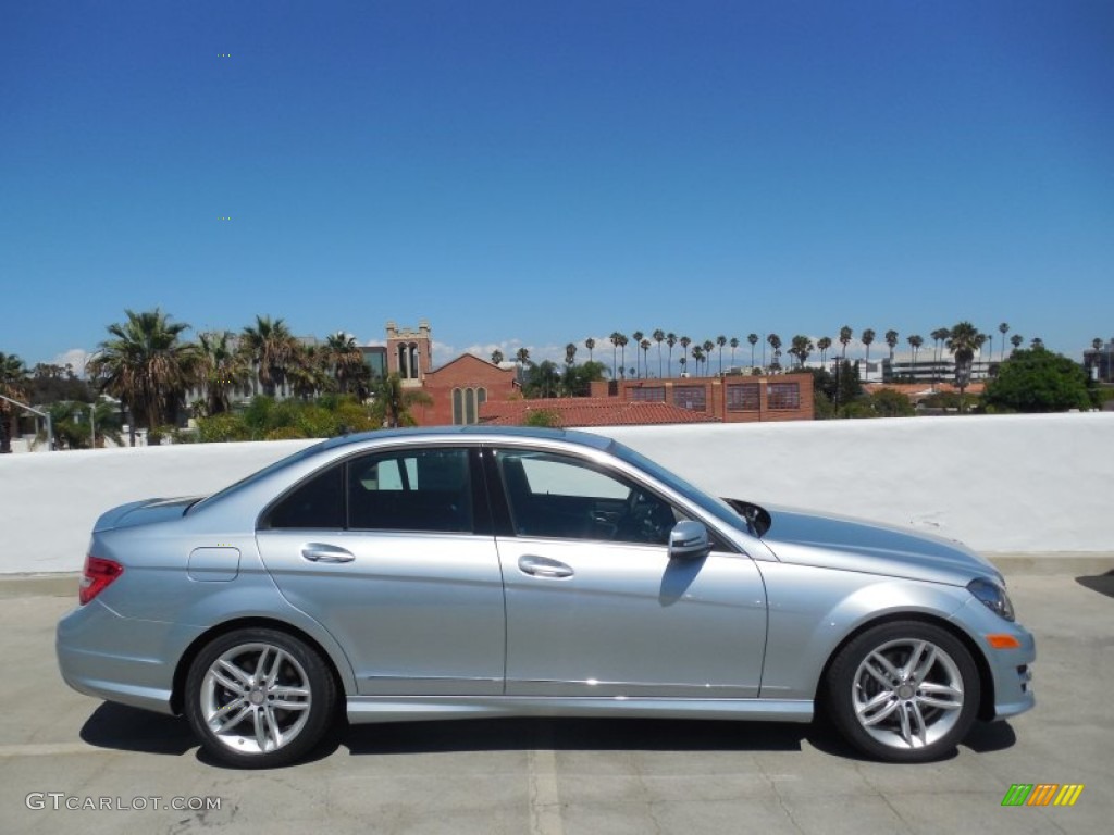 Iridium Silver Metallic 2014 Mercedes-Benz C 250 Sport Exterior Photo #85104569