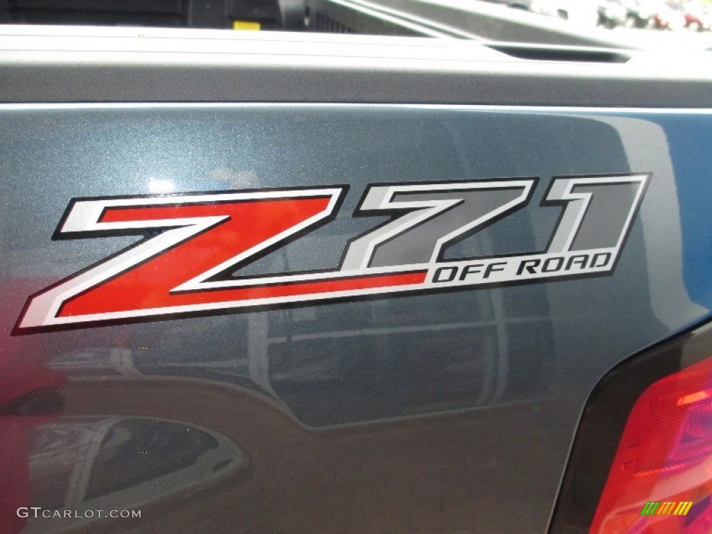 2014 Silverado 1500 LTZ Z71 Double Cab 4x4 - Blue Granite Metallic / Jet Black/Dark Ash photo #31