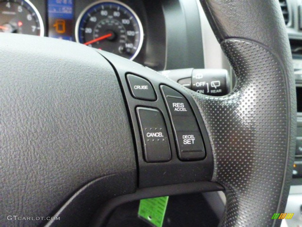 2011 CR-V LX 4WD - Crystal Black Pearl / Black photo #17