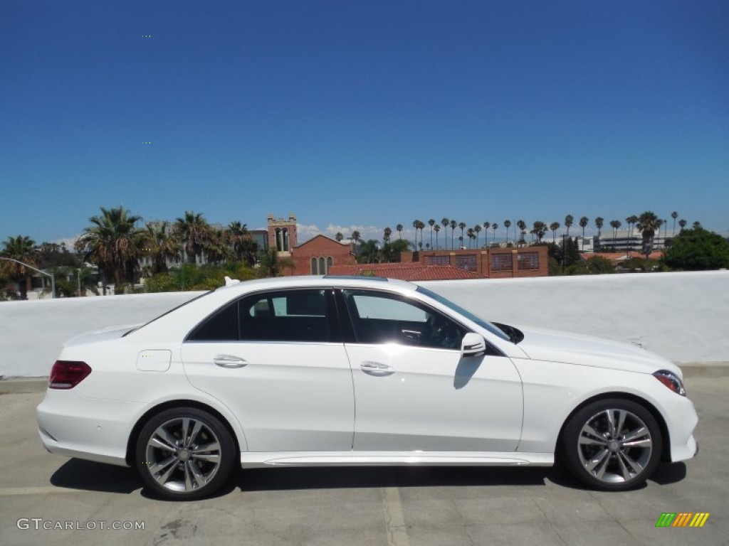 Polar White 2014 Mercedes-Benz E 350 Sport Sedan Exterior Photo #85105922