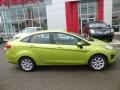 2012 Lime Squeeze Metallic Ford Fiesta SE Sedan  photo #13