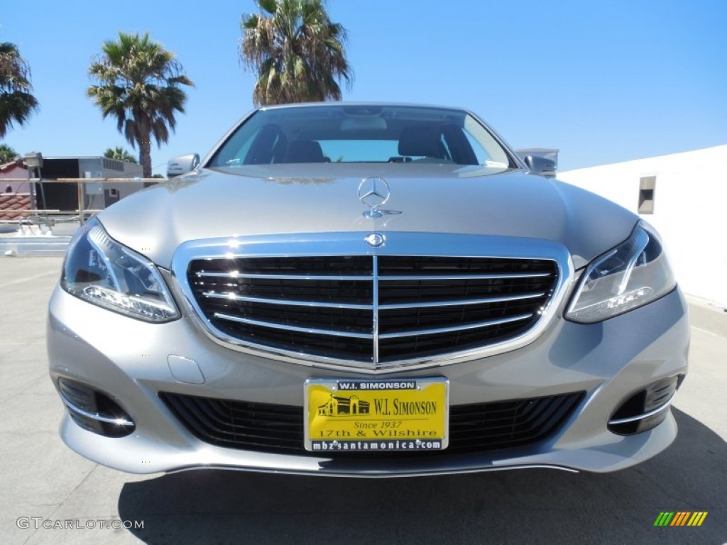 2014 E 350 Sedan - Paladium Silver Metallic / Black photo #2