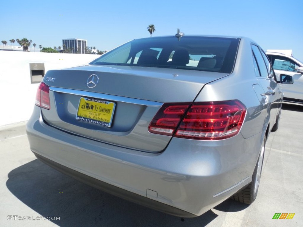 2014 E 350 Sedan - Paladium Silver Metallic / Black photo #4