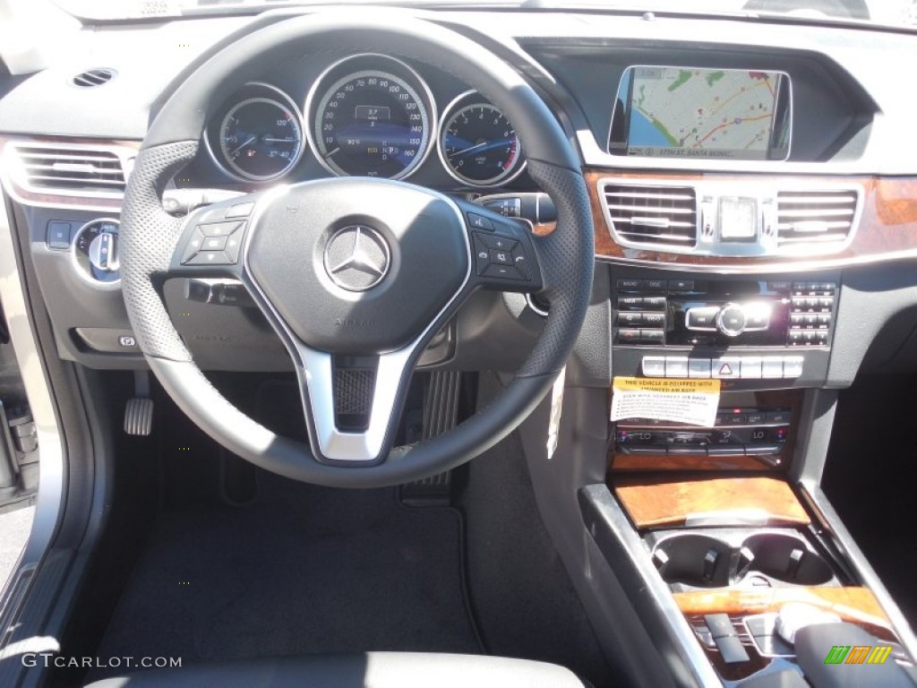 2014 E 350 Sedan - Paladium Silver Metallic / Black photo #9
