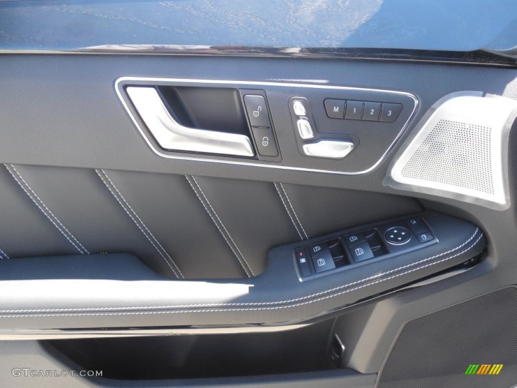 2014 Mercedes-Benz E 63 AMG S-Model Black Door Panel Photo #85107113