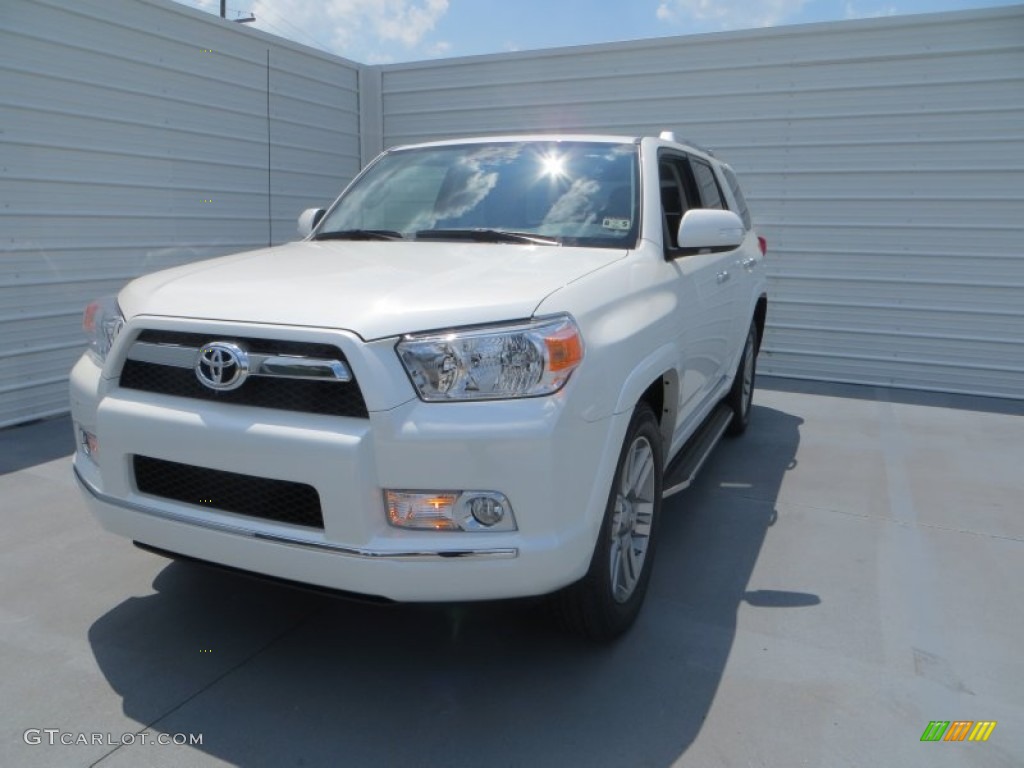 2013 4Runner Limited - Blizzard White Pearl / Black Leather photo #9