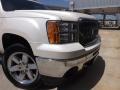 White Diamond Tricoat - Sierra 1500 SLT Crew Cab 4x4 Photo No. 13