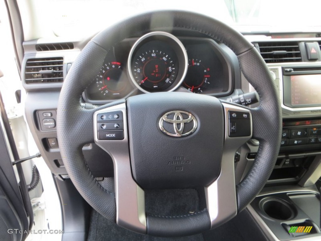 2013 4Runner Limited - Blizzard White Pearl / Black Leather photo #26