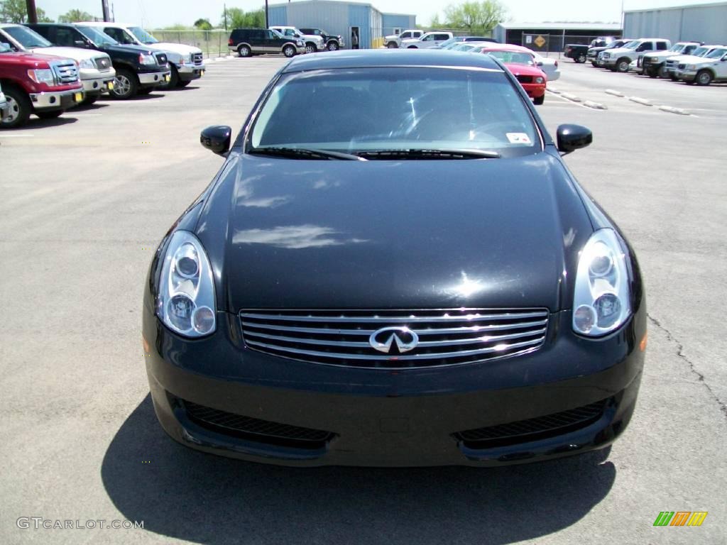 2007 G 35 Coupe - Black Obsidian / Graphite Black photo #1