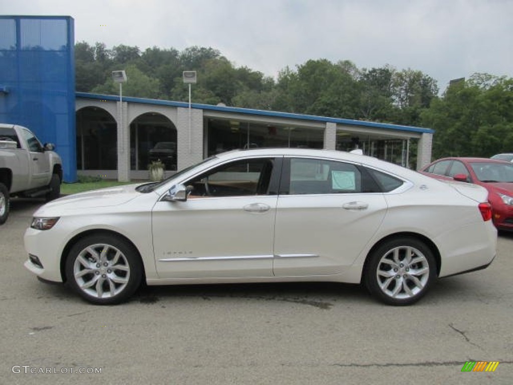 2014 Impala LTZ - White Diamond Tricoat / Jet Black/Mojave photo #2