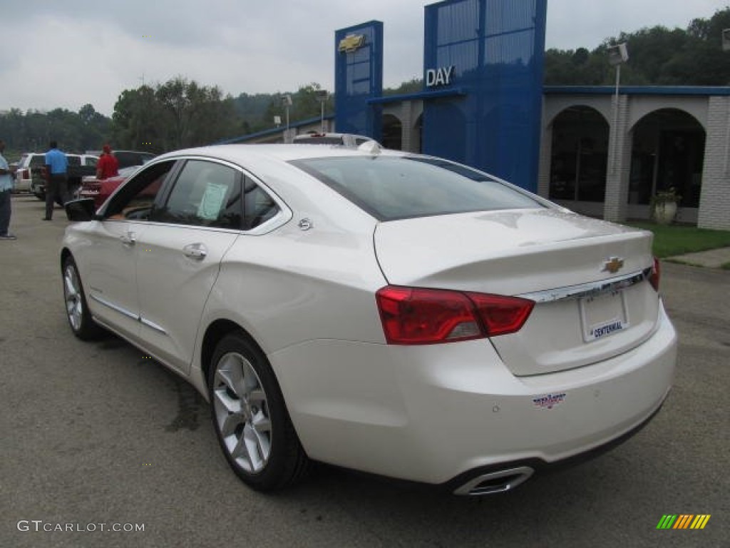 2014 Impala LTZ - White Diamond Tricoat / Jet Black/Mojave photo #4