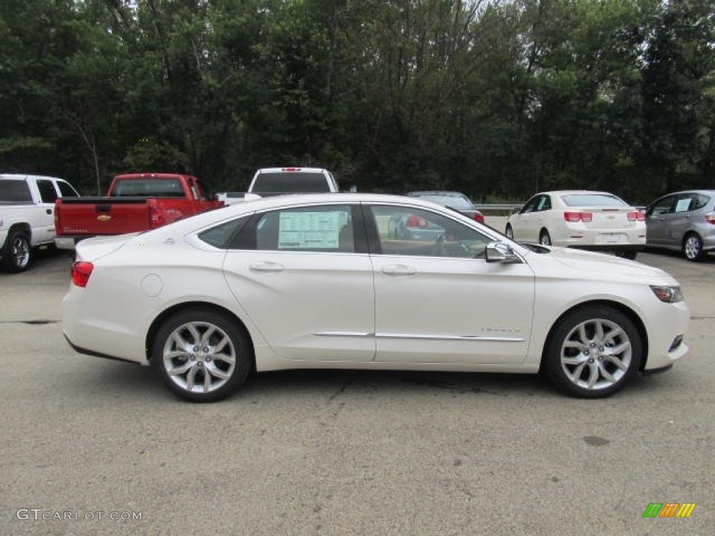 2014 Impala LTZ - White Diamond Tricoat / Jet Black/Mojave photo #7