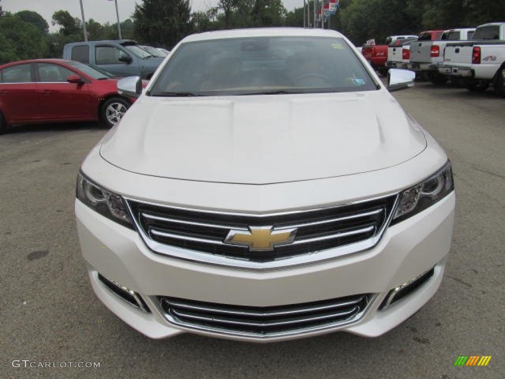 2014 Impala LTZ - White Diamond Tricoat / Jet Black/Mojave photo #10