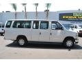 Oxford White - E Series Van E350 XLT Passenger Extended Photo No. 3