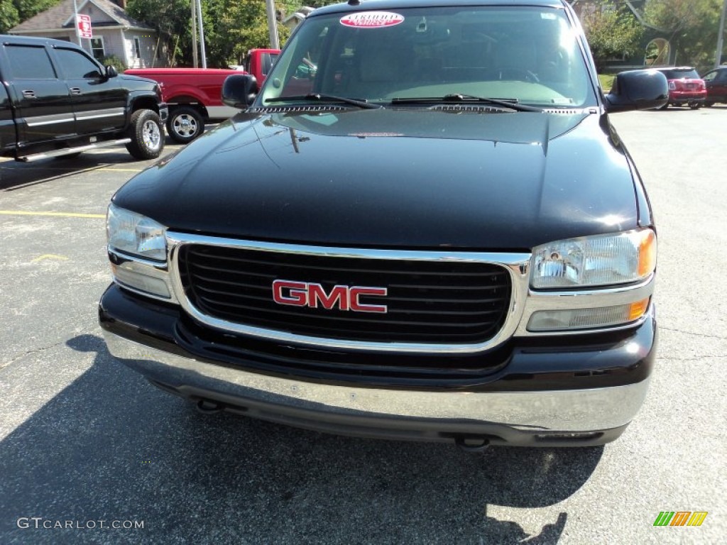 2004 Yukon SLT 4x4 - Onyx Black / Pewter/Dark Pewter photo #30