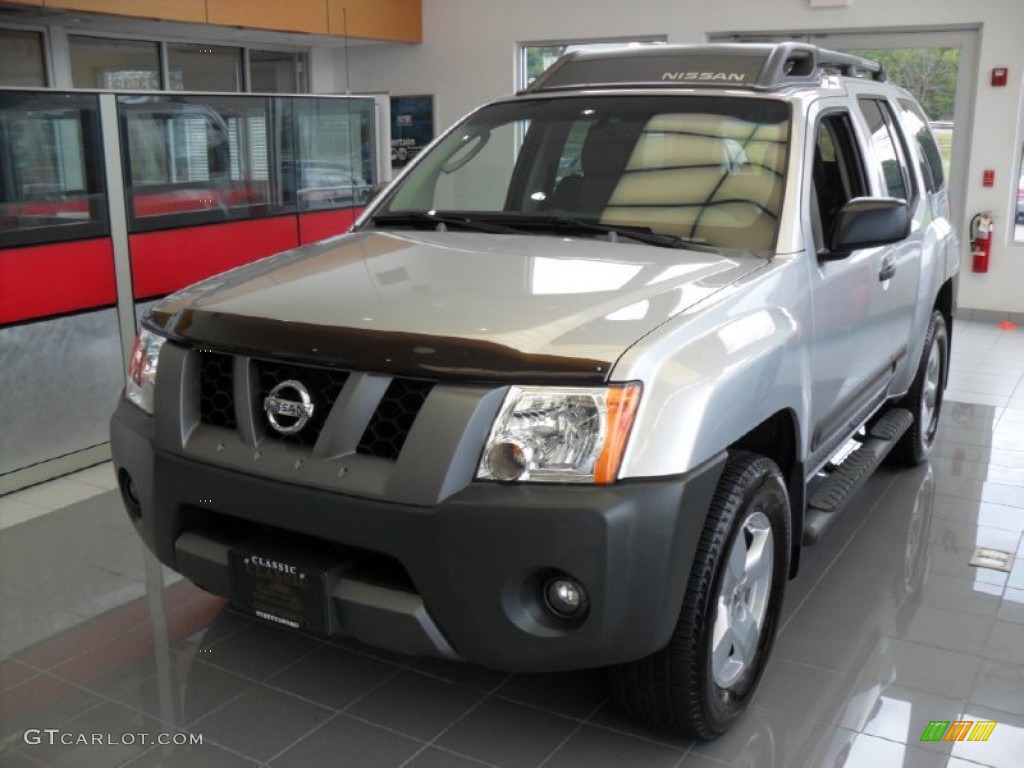 Silver Lightning Metallic Nissan Xterra