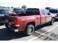 2007 Sport Dark Red Metallic GMC Sierra 1500 Z71 Extended Cab 4x4  photo #2