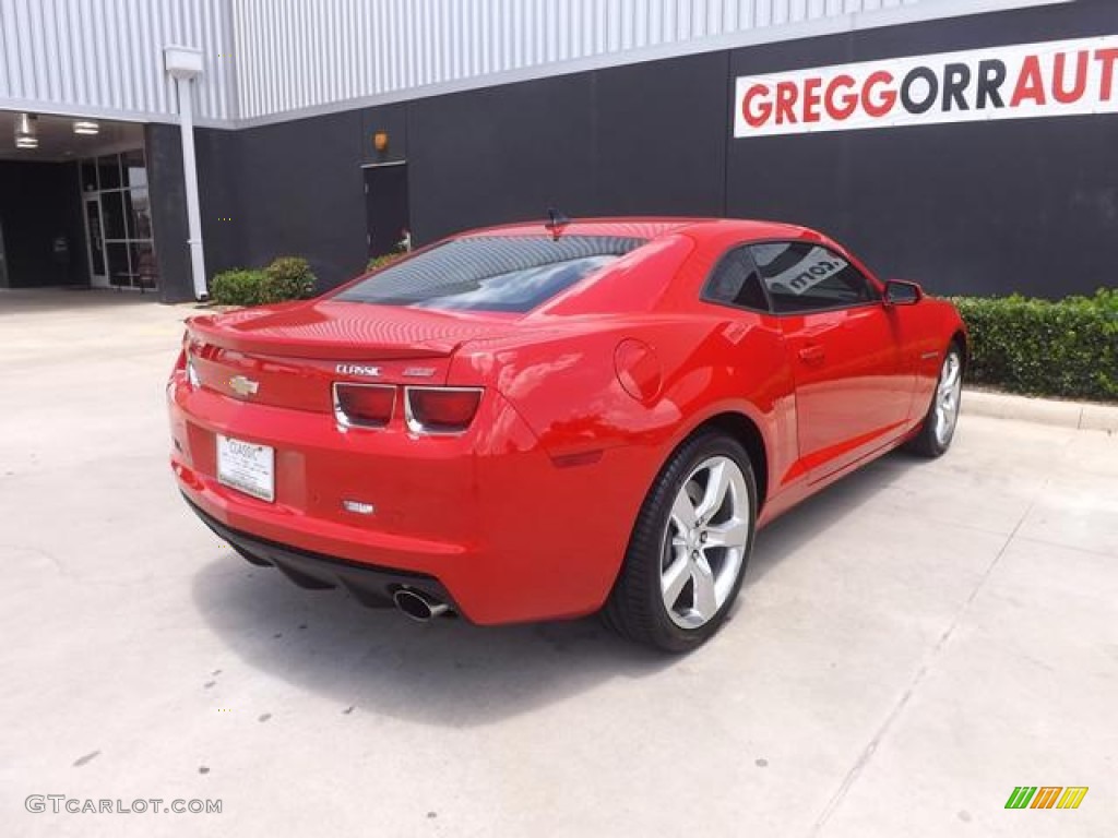 2011 Camaro SS/RS Coupe - Victory Red / Black photo #3