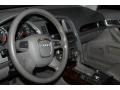 2005 Audi A6 Platinum Interior Steering Wheel Photo