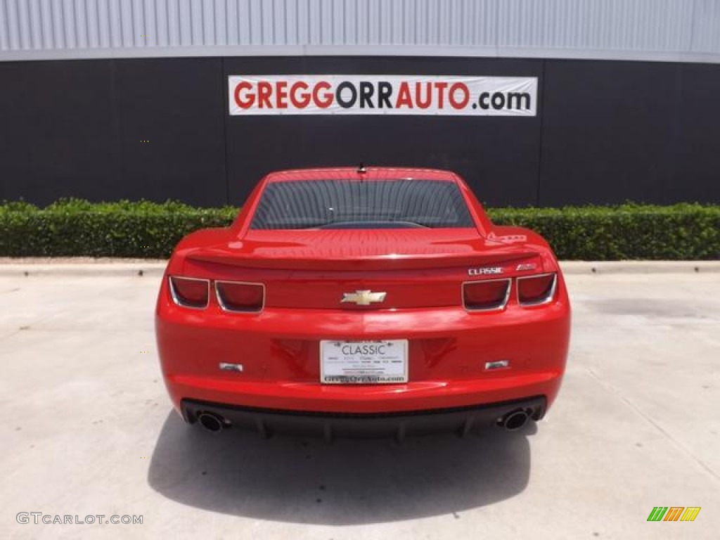 2011 Camaro SS/RS Coupe - Victory Red / Black photo #8