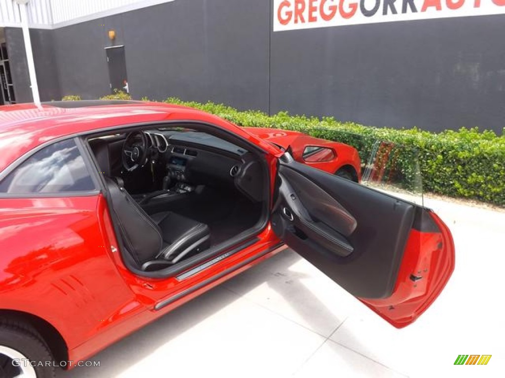 2011 Camaro SS/RS Coupe - Victory Red / Black photo #9